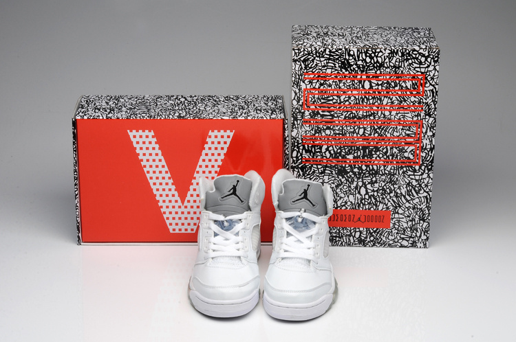 Air Jordan 5 Mens Shoes White Online